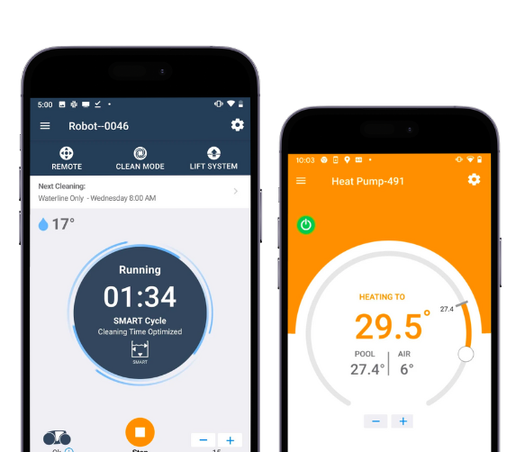 IoT Swimming Pool App